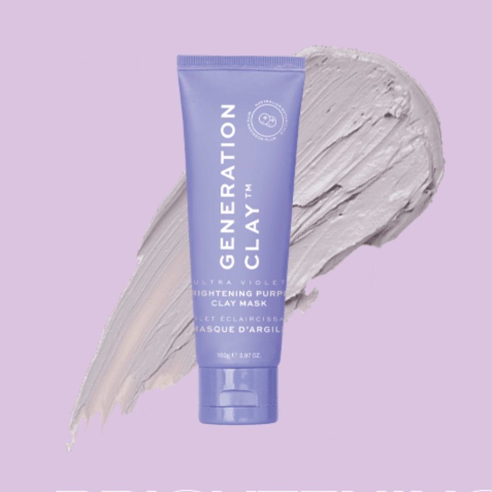 Generation Clay Ultra Violet Brightening Clay Face Mask 3.97oz